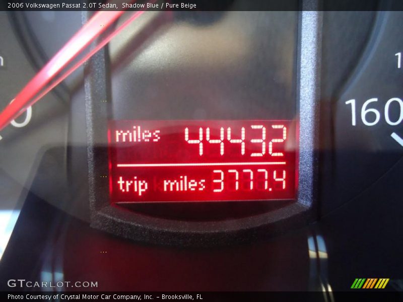 Shadow Blue / Pure Beige 2006 Volkswagen Passat 2.0T Sedan