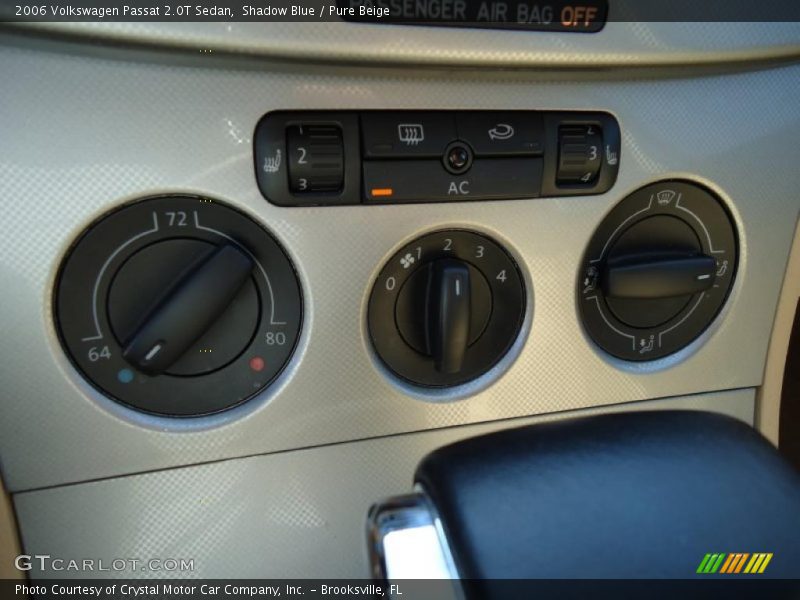Shadow Blue / Pure Beige 2006 Volkswagen Passat 2.0T Sedan