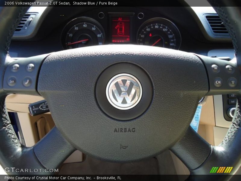 Shadow Blue / Pure Beige 2006 Volkswagen Passat 2.0T Sedan