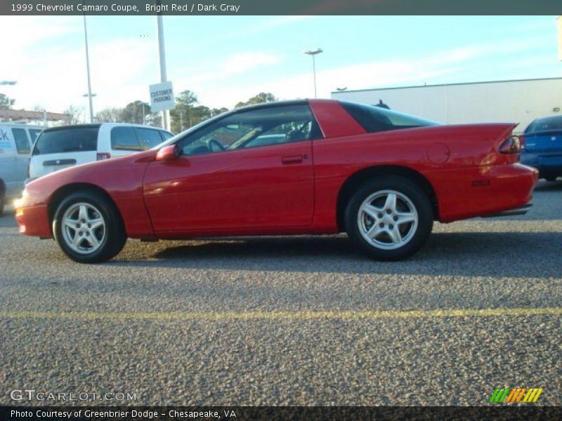 Bright Red / Dark Gray 1999 Chevrolet Camaro Coupe
