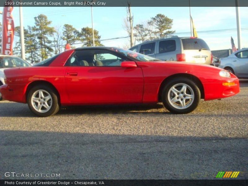 Bright Red / Dark Gray 1999 Chevrolet Camaro Coupe