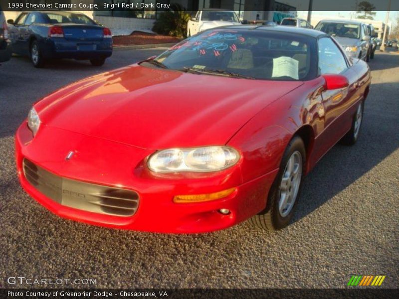 Bright Red / Dark Gray 1999 Chevrolet Camaro Coupe