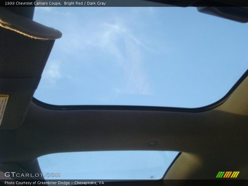 Bright Red / Dark Gray 1999 Chevrolet Camaro Coupe
