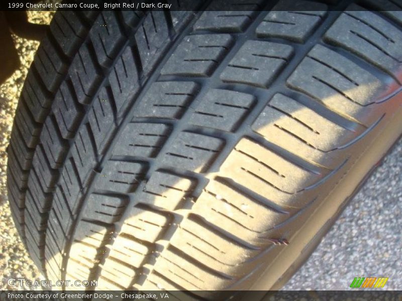 Bright Red / Dark Gray 1999 Chevrolet Camaro Coupe