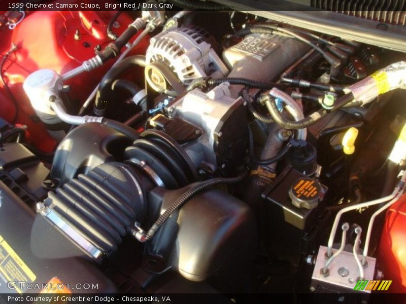  1999 Camaro Coupe Engine - 3.8L MPFI V6