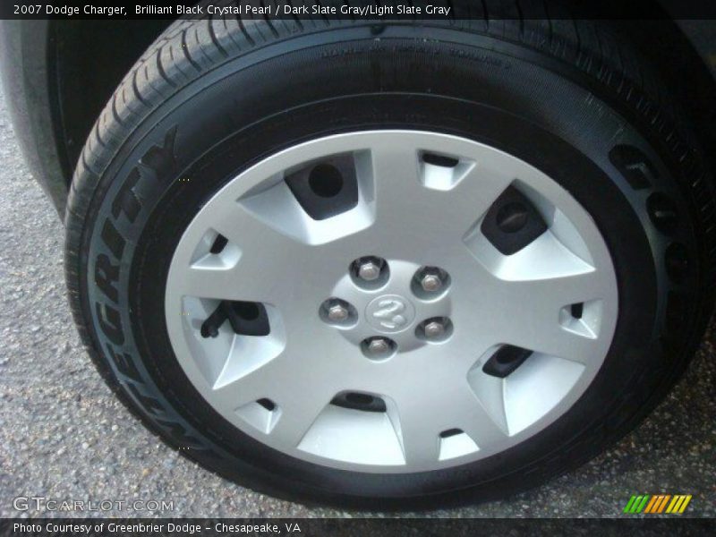 Brilliant Black Crystal Pearl / Dark Slate Gray/Light Slate Gray 2007 Dodge Charger