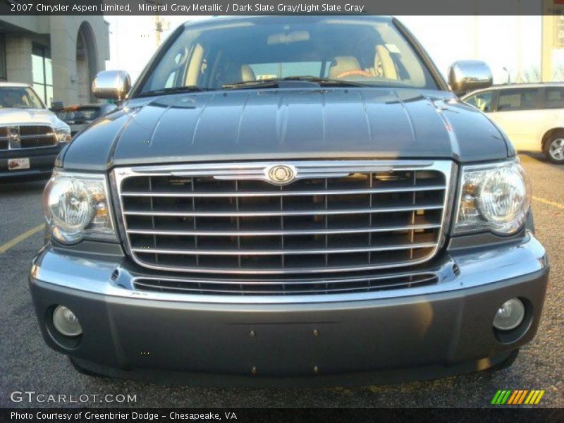 Mineral Gray Metallic / Dark Slate Gray/Light Slate Gray 2007 Chrysler Aspen Limited