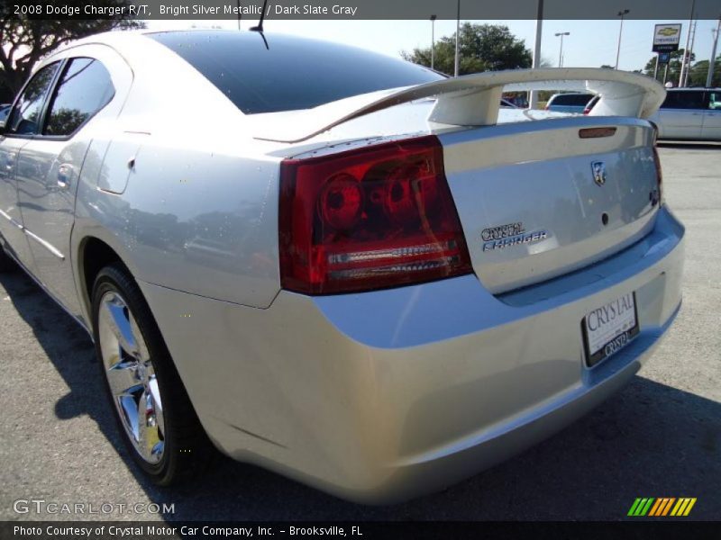 Bright Silver Metallic / Dark Slate Gray 2008 Dodge Charger R/T