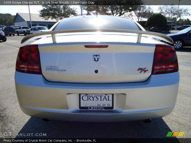 Bright Silver Metallic / Dark Slate Gray 2008 Dodge Charger R/T
