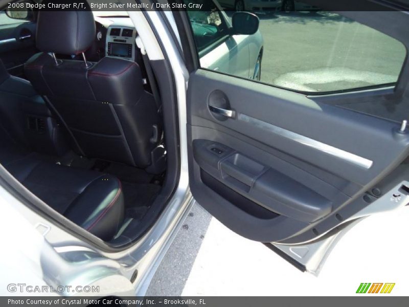 Bright Silver Metallic / Dark Slate Gray 2008 Dodge Charger R/T