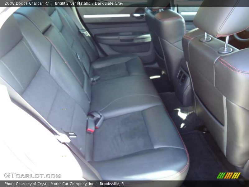 Bright Silver Metallic / Dark Slate Gray 2008 Dodge Charger R/T