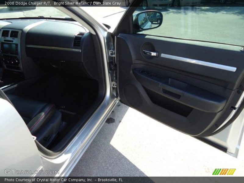 Bright Silver Metallic / Dark Slate Gray 2008 Dodge Charger R/T