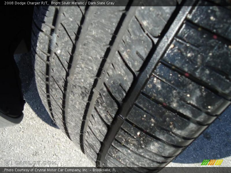 Bright Silver Metallic / Dark Slate Gray 2008 Dodge Charger R/T