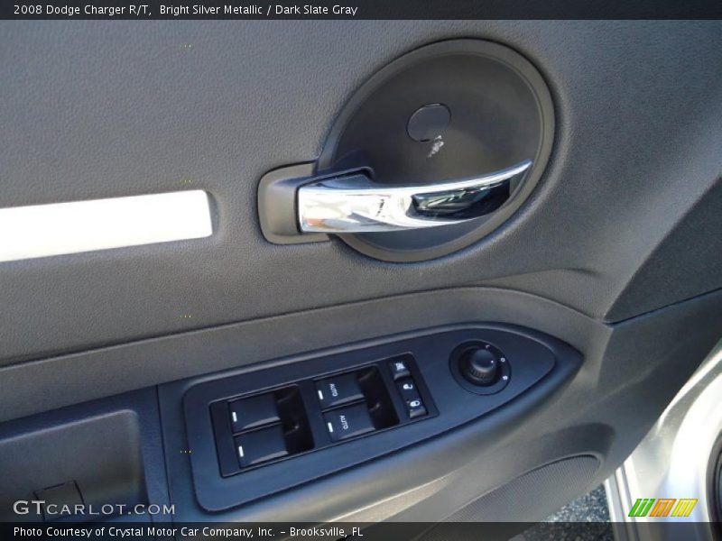 Bright Silver Metallic / Dark Slate Gray 2008 Dodge Charger R/T