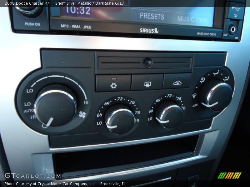 Bright Silver Metallic / Dark Slate Gray 2008 Dodge Charger R/T