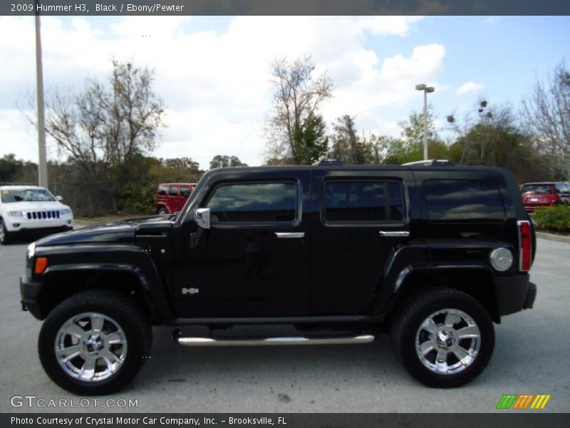 Black / Ebony/Pewter 2009 Hummer H3