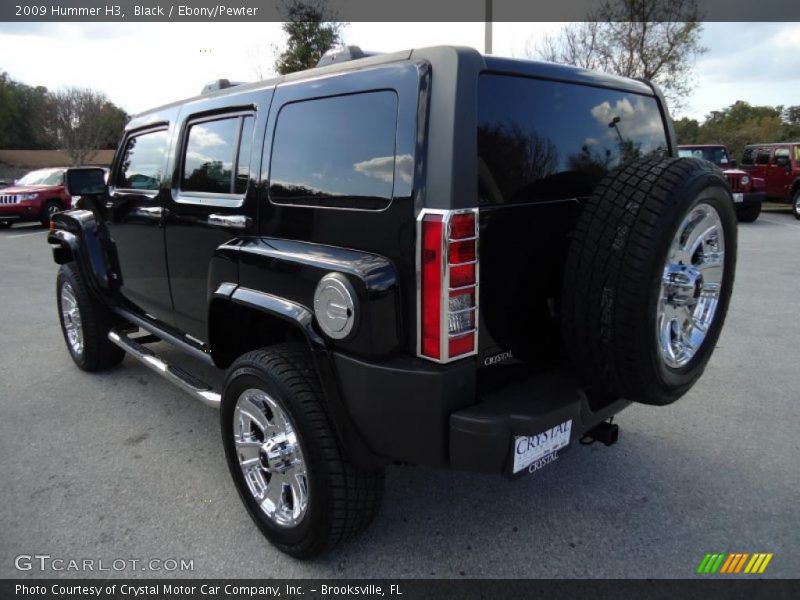 Black / Ebony/Pewter 2009 Hummer H3