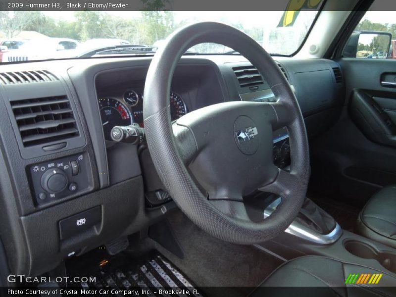 Black / Ebony/Pewter 2009 Hummer H3