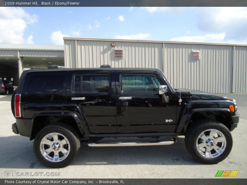 Black / Ebony/Pewter 2009 Hummer H3