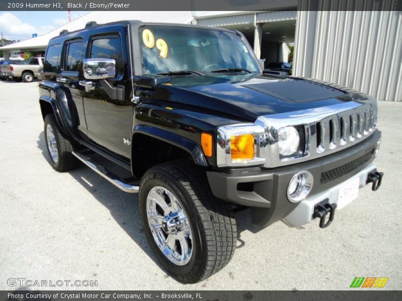 Black / Ebony/Pewter 2009 Hummer H3