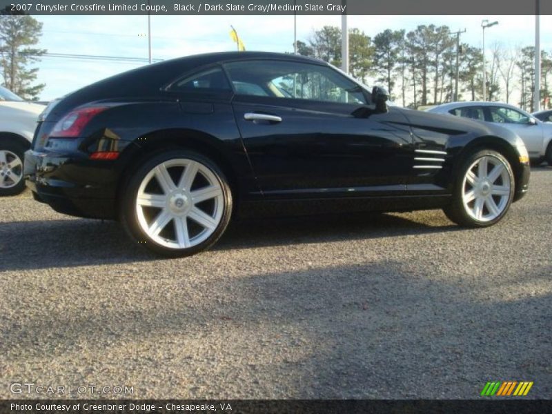 Black / Dark Slate Gray/Medium Slate Gray 2007 Chrysler Crossfire Limited Coupe