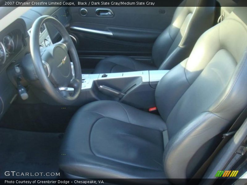  2007 Crossfire Limited Coupe Dark Slate Gray/Medium Slate Gray Interior