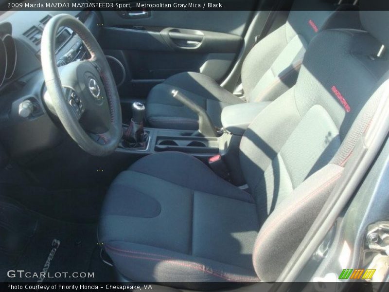  2009 MAZDA3 MAZDASPEED3 Sport Black Interior