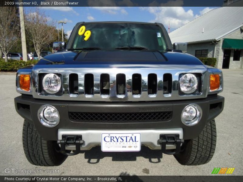 Black / Ebony/Pewter 2009 Hummer H3
