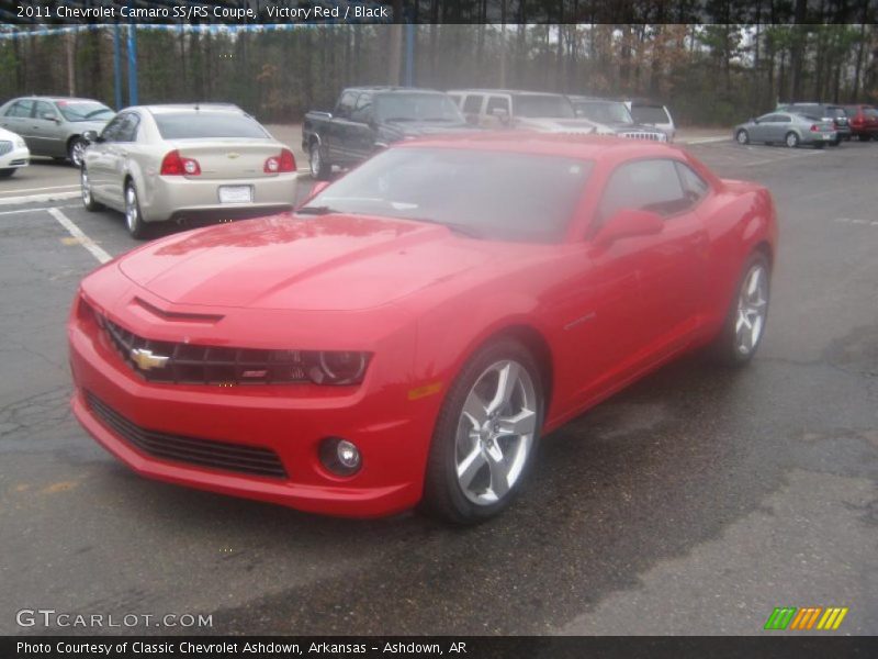 Victory Red / Black 2011 Chevrolet Camaro SS/RS Coupe
