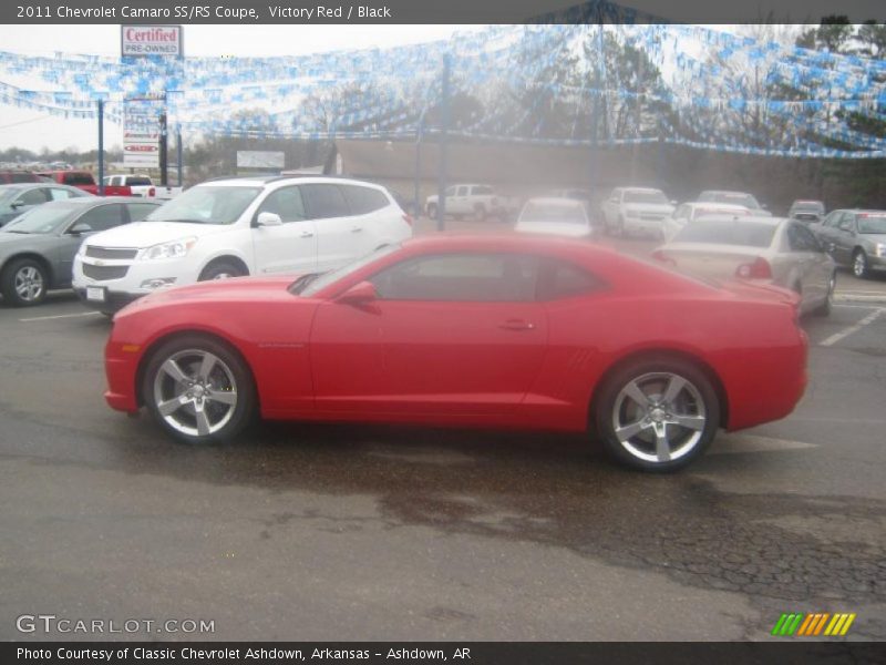 Victory Red / Black 2011 Chevrolet Camaro SS/RS Coupe