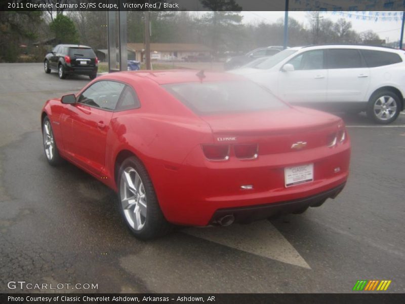 Victory Red / Black 2011 Chevrolet Camaro SS/RS Coupe