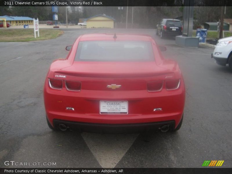 Victory Red / Black 2011 Chevrolet Camaro SS/RS Coupe