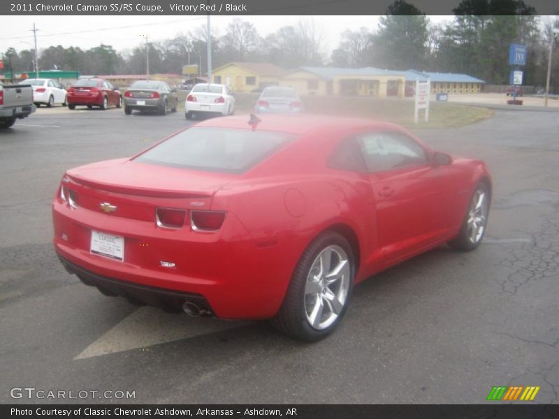 Victory Red / Black 2011 Chevrolet Camaro SS/RS Coupe