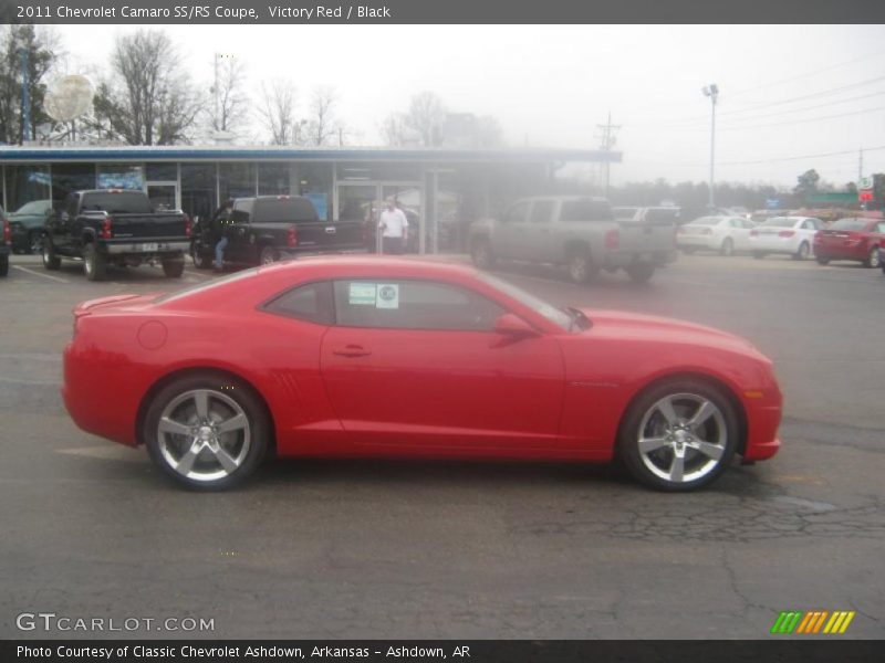 Victory Red / Black 2011 Chevrolet Camaro SS/RS Coupe