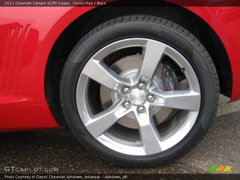 Victory Red / Black 2011 Chevrolet Camaro SS/RS Coupe