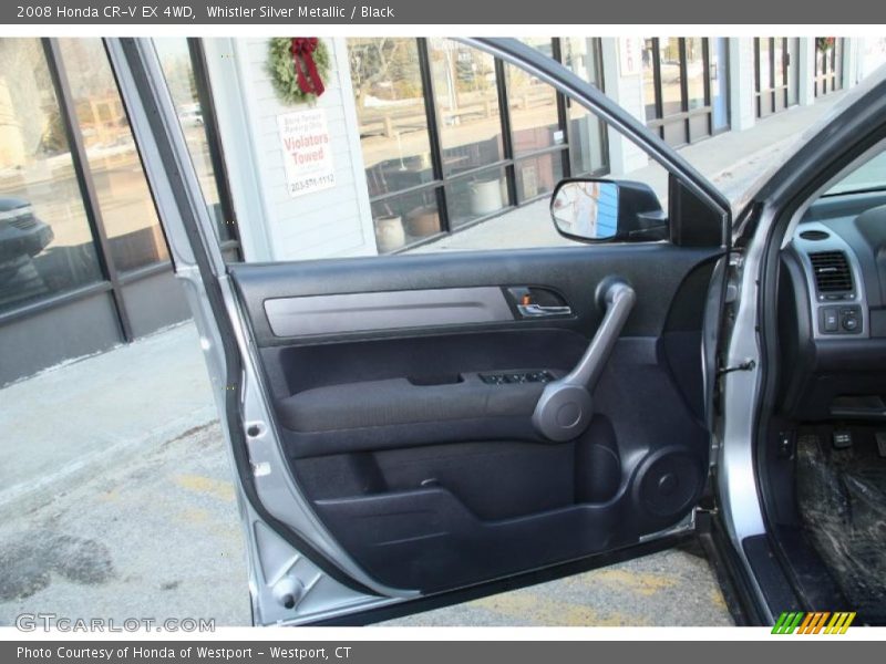 Whistler Silver Metallic / Black 2008 Honda CR-V EX 4WD
