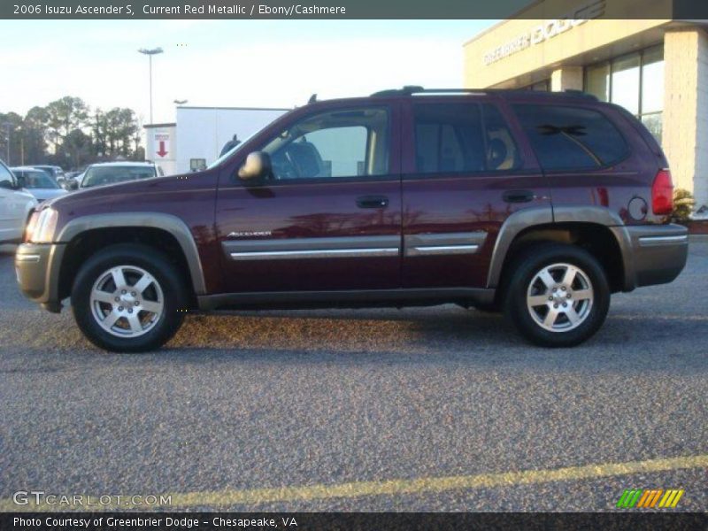 Current Red Metallic / Ebony/Cashmere 2006 Isuzu Ascender S