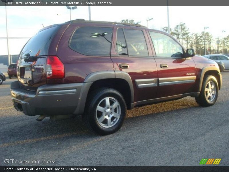 Current Red Metallic / Ebony/Cashmere 2006 Isuzu Ascender S