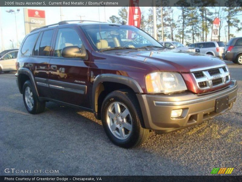 Current Red Metallic / Ebony/Cashmere 2006 Isuzu Ascender S