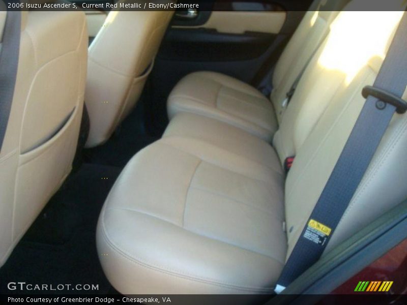  2006 Ascender S Ebony/Cashmere Interior