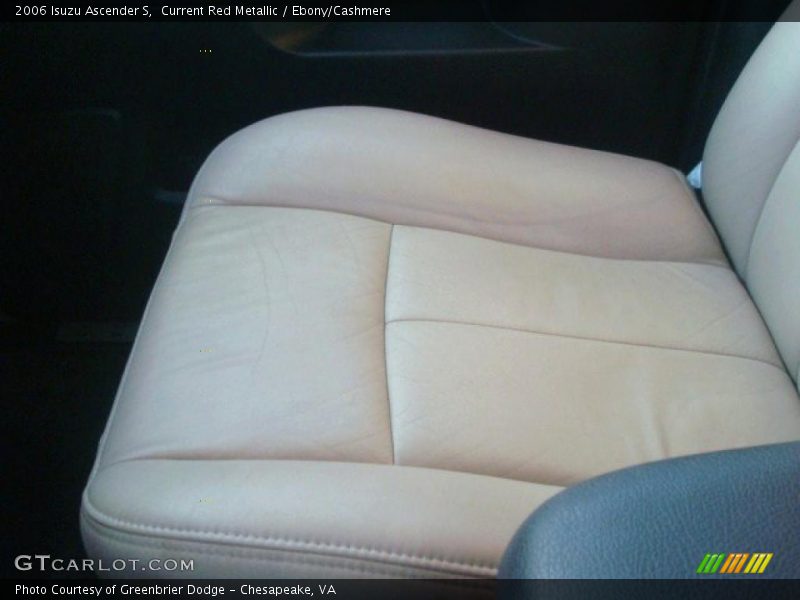 Current Red Metallic / Ebony/Cashmere 2006 Isuzu Ascender S