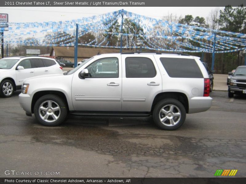 Sheer Silver Metallic / Light Titanium/Dark Titanium 2011 Chevrolet Tahoe LT