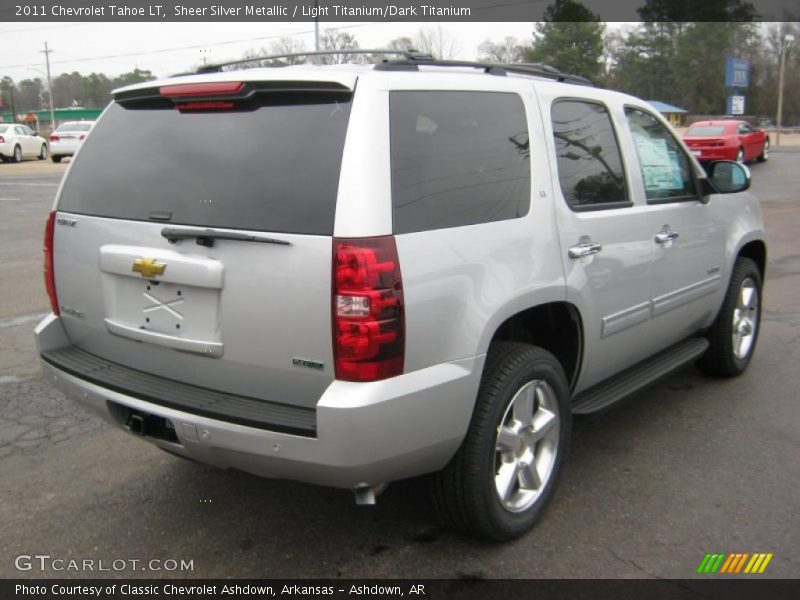 Sheer Silver Metallic / Light Titanium/Dark Titanium 2011 Chevrolet Tahoe LT