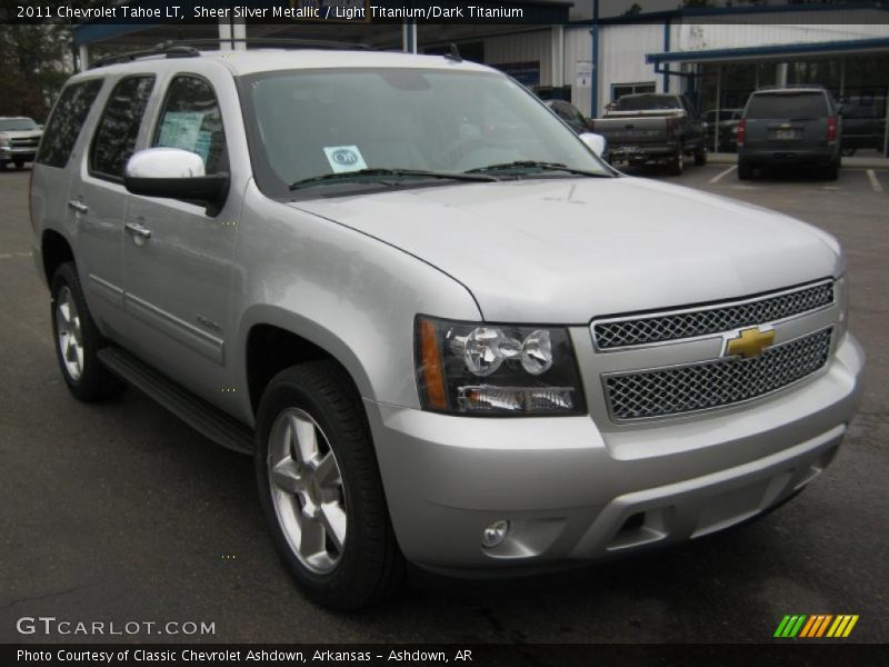 Sheer Silver Metallic / Light Titanium/Dark Titanium 2011 Chevrolet Tahoe LT