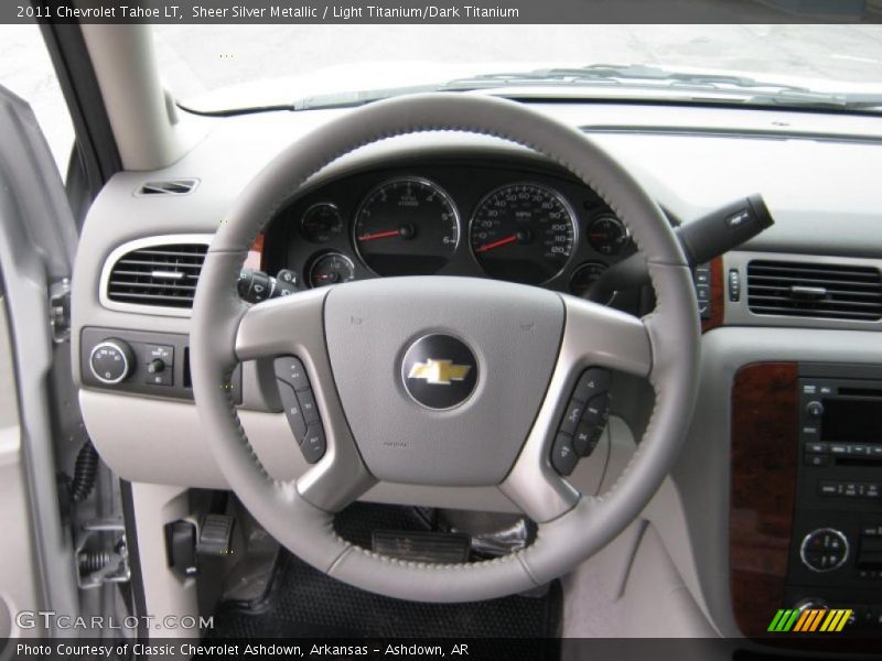 Sheer Silver Metallic / Light Titanium/Dark Titanium 2011 Chevrolet Tahoe LT