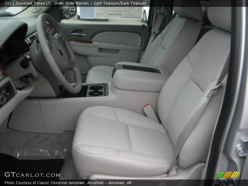 Sheer Silver Metallic / Light Titanium/Dark Titanium 2011 Chevrolet Tahoe LT