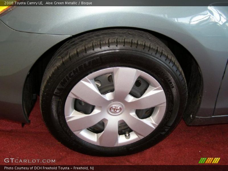 Aloe Green Metallic / Bisque 2008 Toyota Camry LE