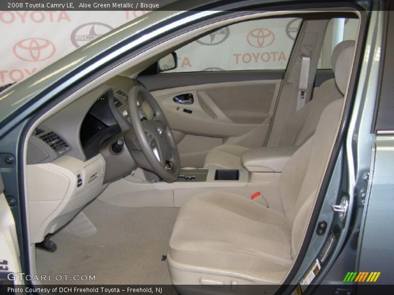Aloe Green Metallic / Bisque 2008 Toyota Camry LE