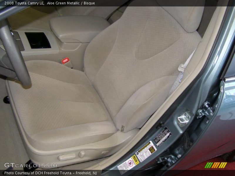 Aloe Green Metallic / Bisque 2008 Toyota Camry LE