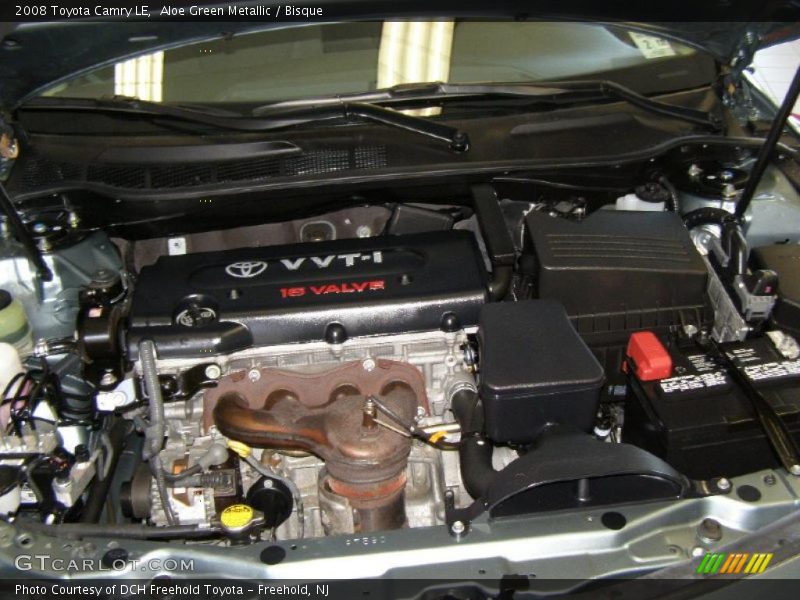 Aloe Green Metallic / Bisque 2008 Toyota Camry LE